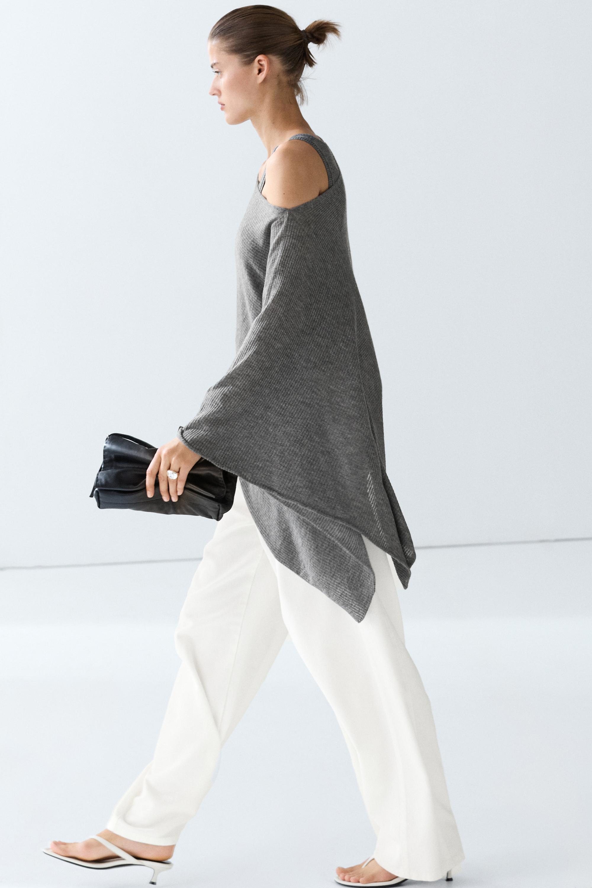 Cape en maille fine